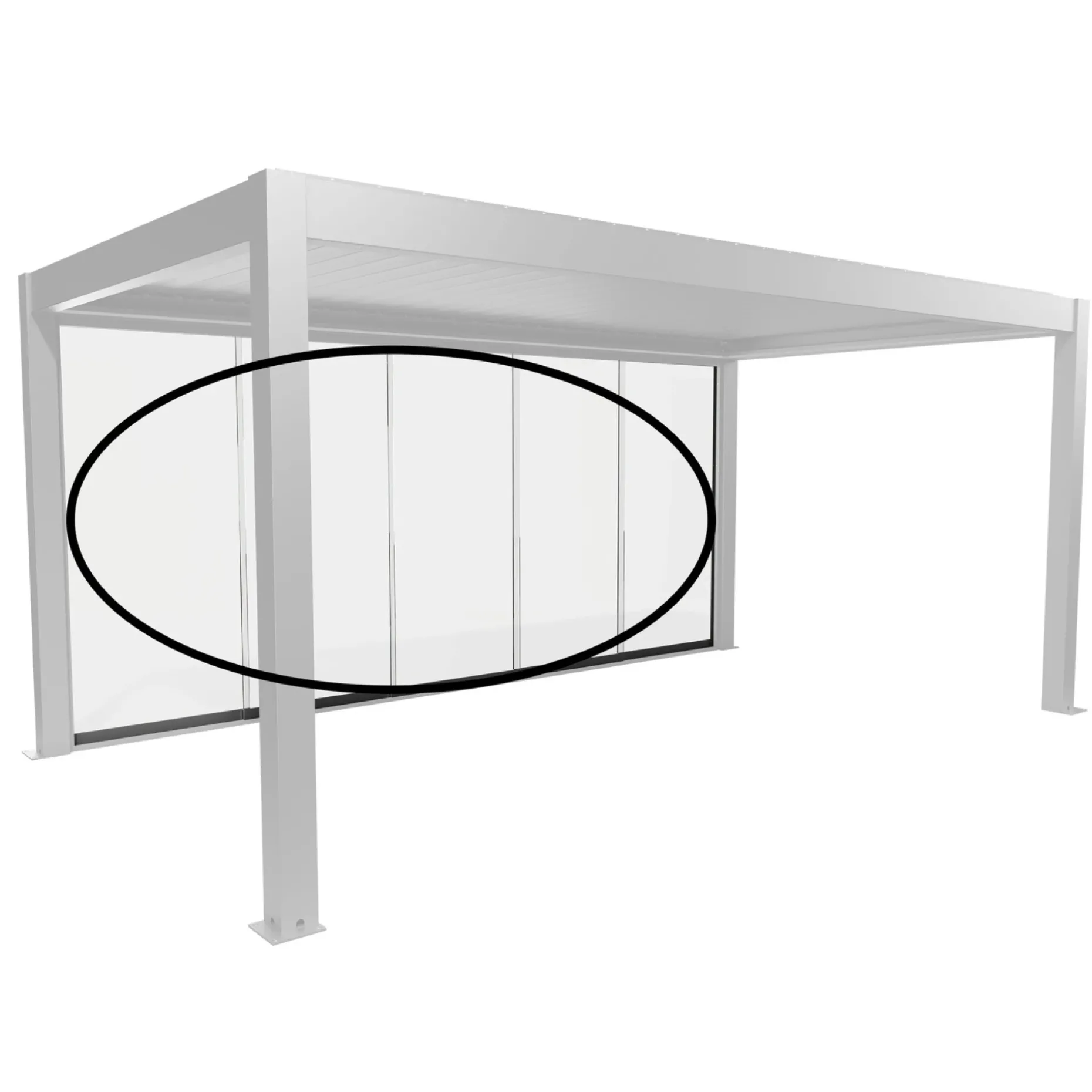 BIOHORT PERGOLA 5.53 X 3.12 M