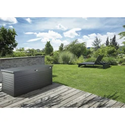 BIOHORT STR. 200 HYNDEBOKS MØRKEGRÅ METALLIC