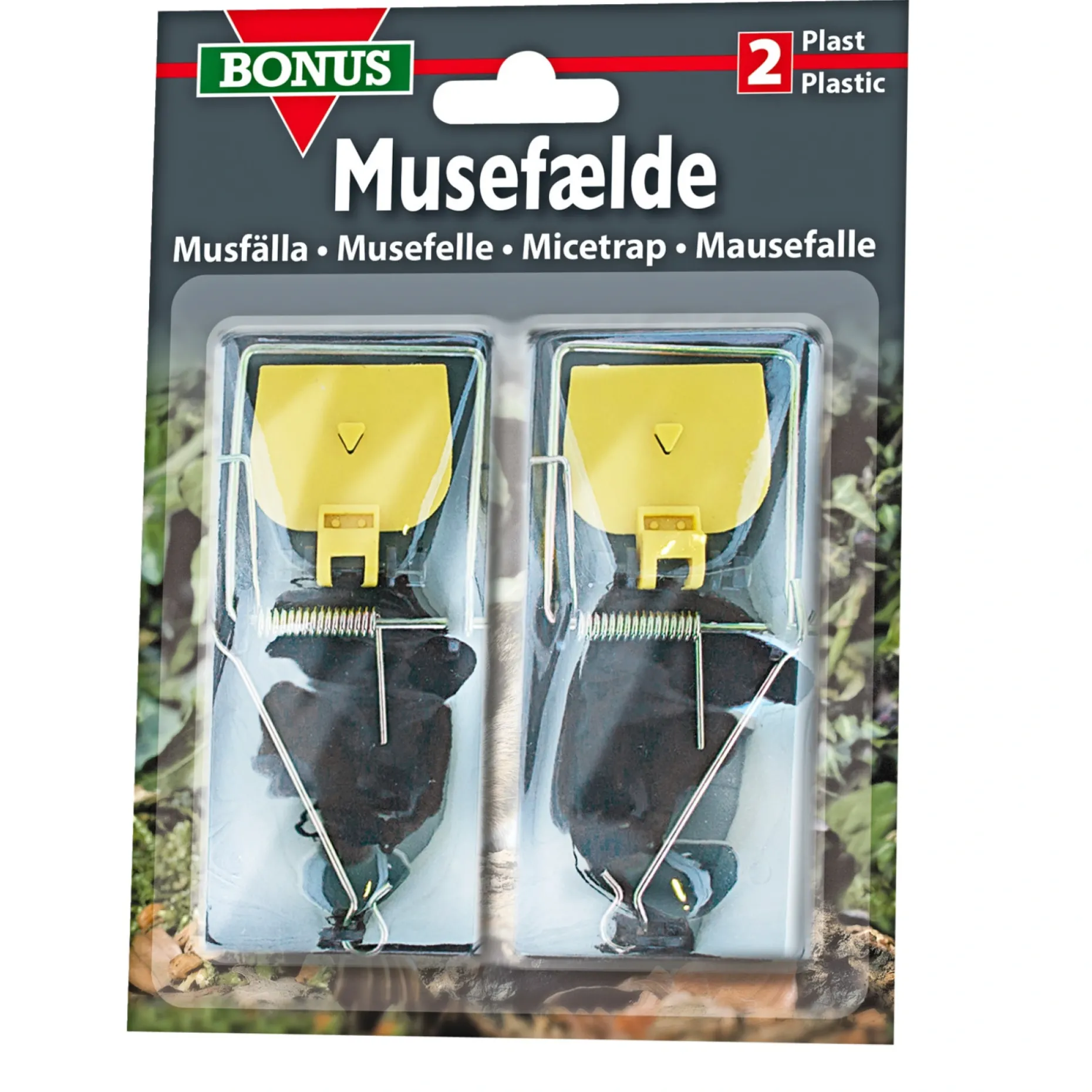 BONUS 2 STK. MUSEFÆLDE 5X2X10 CM