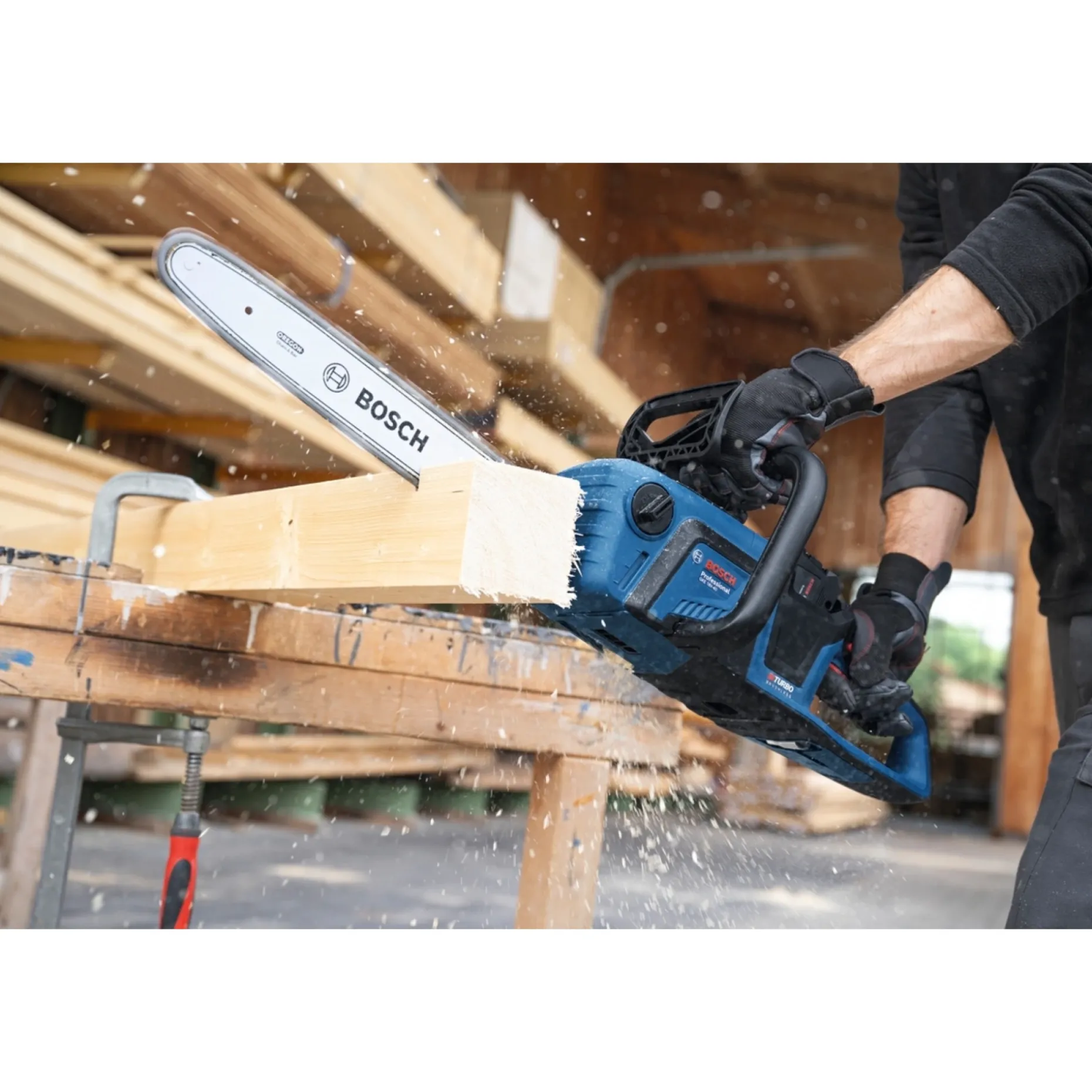 BOSCH PRO KÆDESAV AKKU 40 CM UDEN BATTERI OG LADER