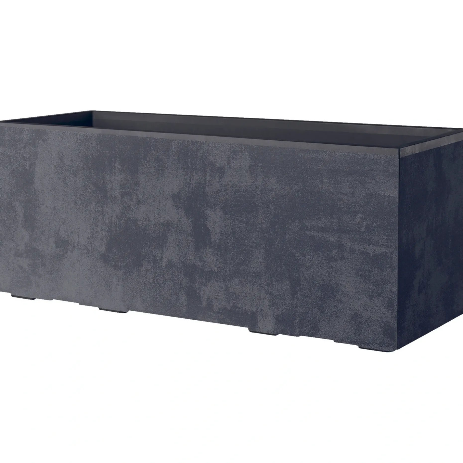 DEROMA MILLENIUM 208-610 PLANTEKASSE PLASTIK ANTRACITGRÅ L79 CM
