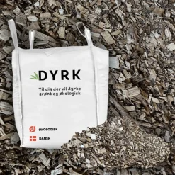 DYRK ØKOLOGISK BIGBAG PILEFLIS 1000 L