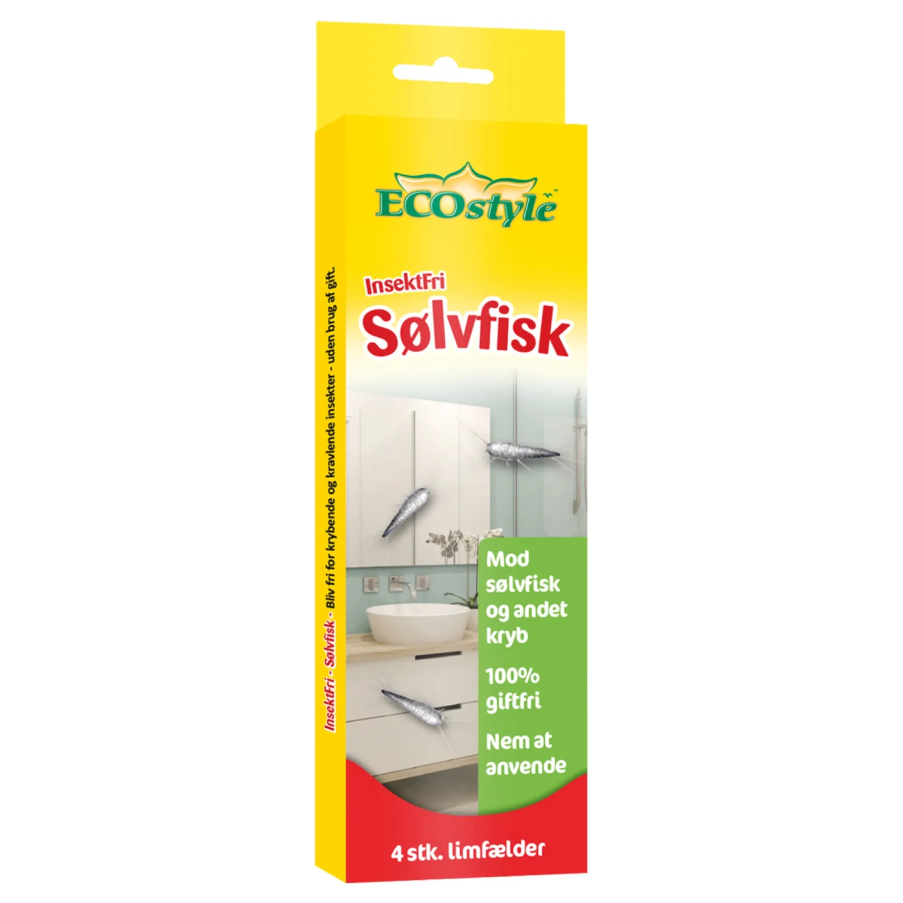 ECOSTYLE INSEKTBEKÆMPELSE PAKKE MED 4 STK. LIMFÆLDER