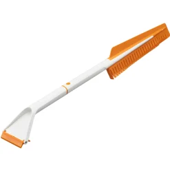 FISKARS SNOWXPERT 2-I-1 ISSKRABER OG BØRSTE