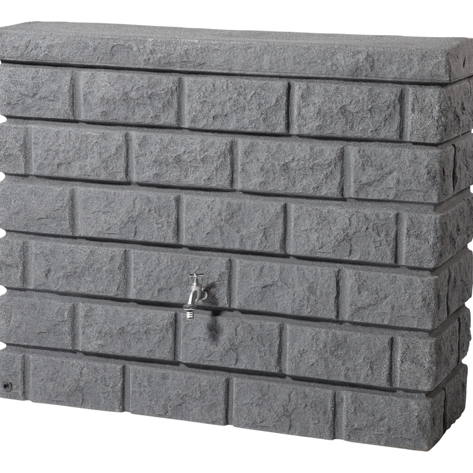 GARANTIA ROKY 400 L REGNVANDSBEHOLDER 40 X 120 X 100 CM GRÅ GRANIT