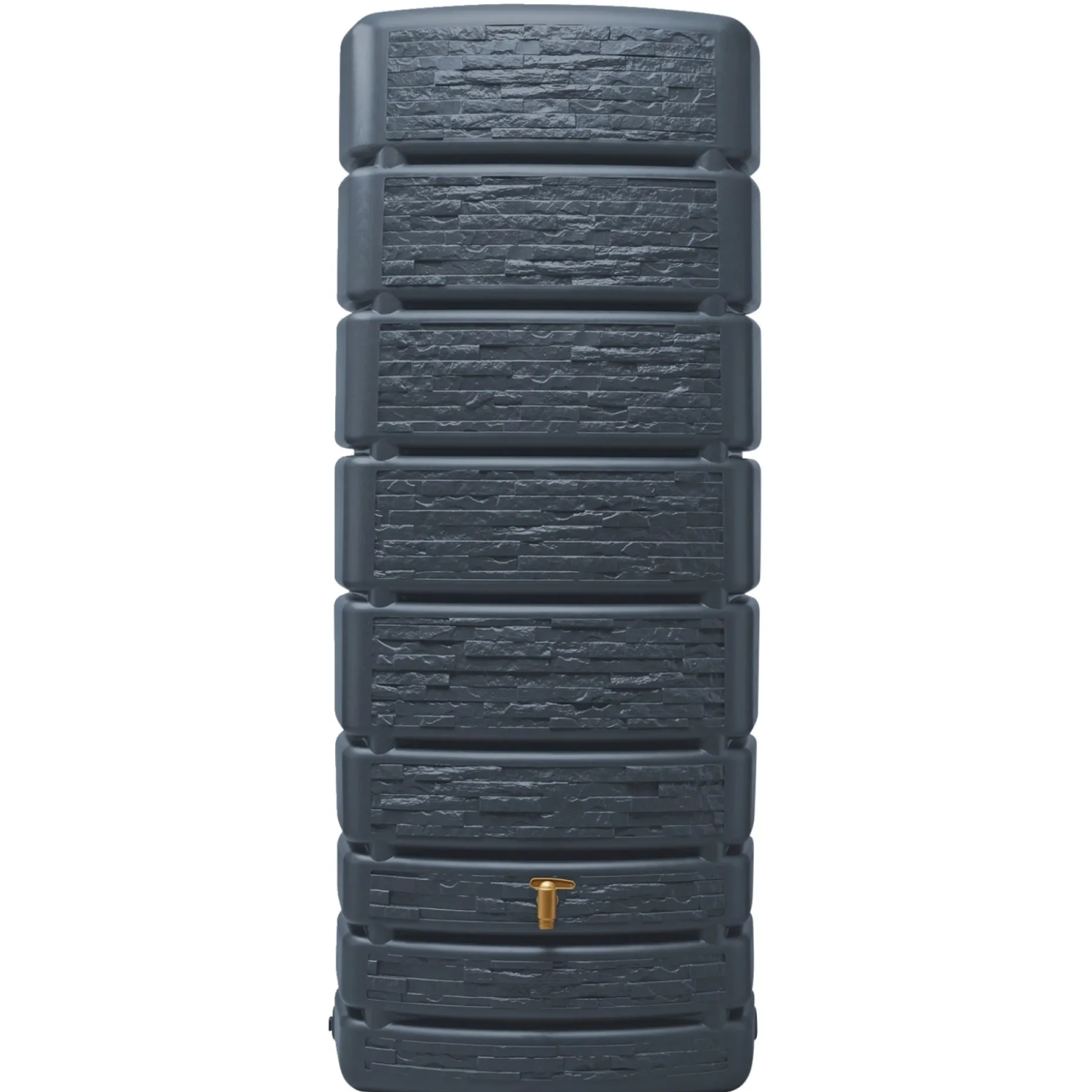 GARANTIA SLIM STONE 500L REGNVANDSBEHOLDER 750X1840X510 MM MØRKEGRÅ