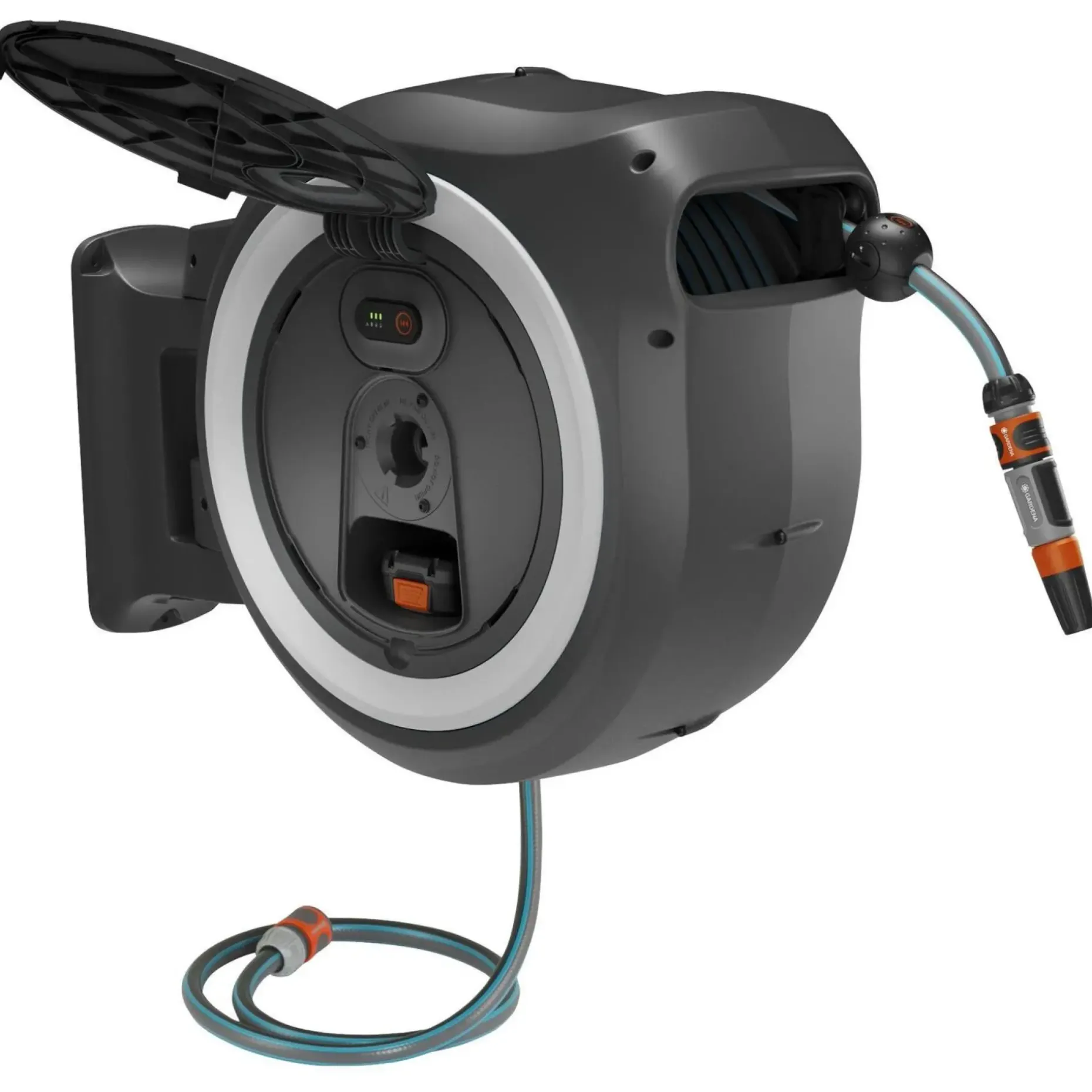 GARDENA POWERROLL XXL BATTERIDREVET VÆGSLANGEBOKS 40 M