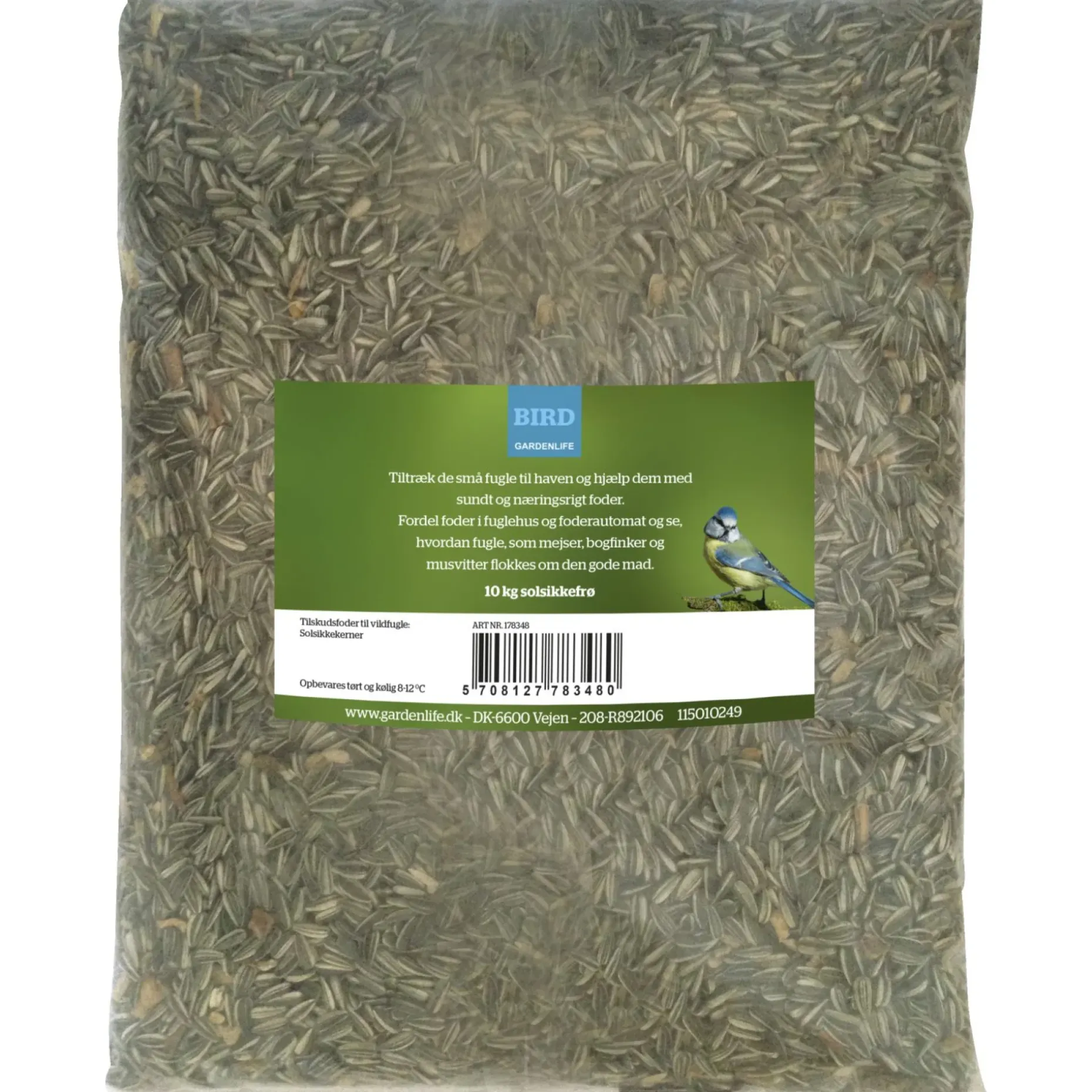 GARDEN LIFE SOLSIKKEFRØ 10 KG