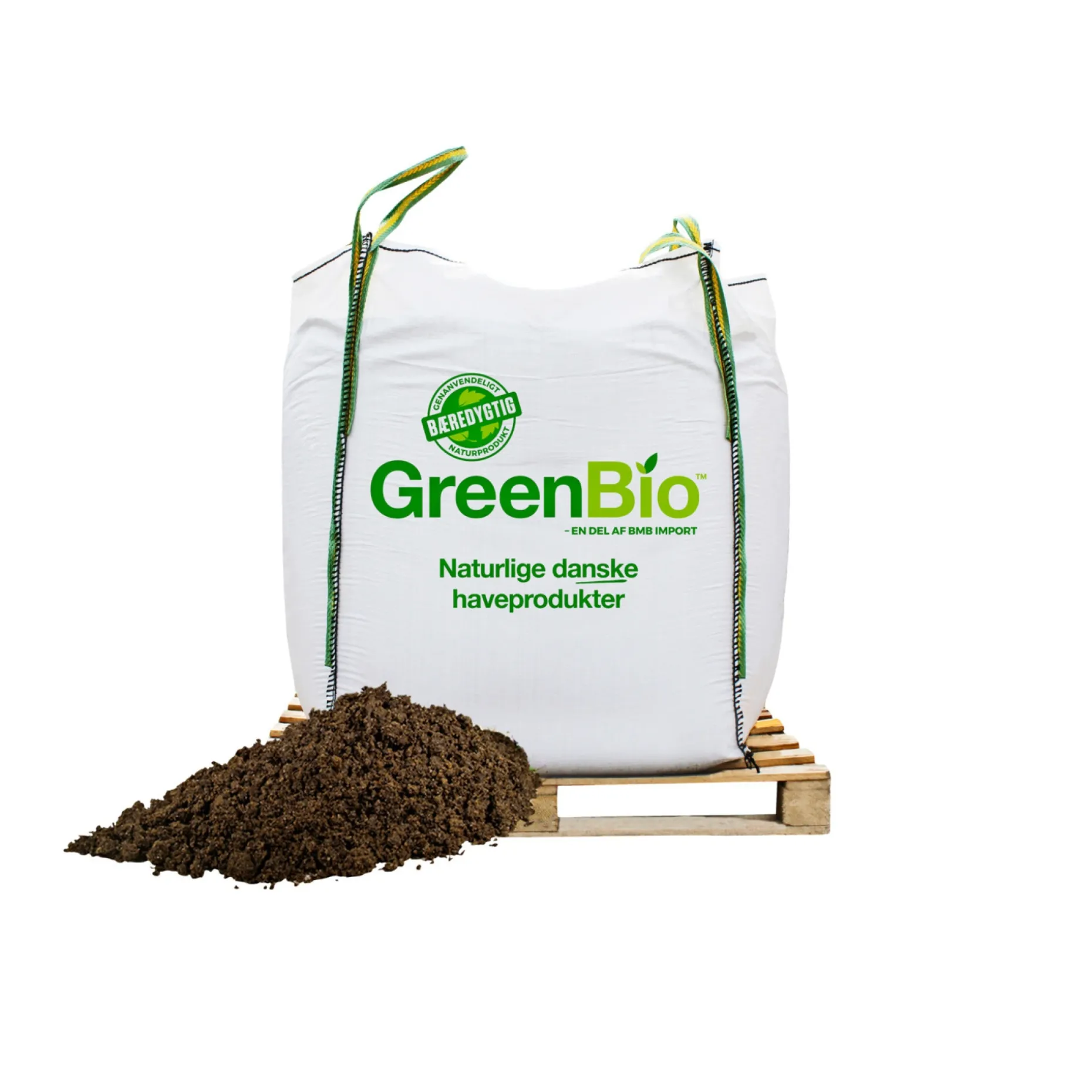 GREENBIO BIGBAG HARPET MULDJORD 1000 L