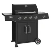 GRILLGRILL CASUAL B-430 GASGRILL SORT