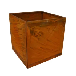 HORTUS 210-901 MED BUND HØJBED RUST PATINA 40 X 40 X 40 CM