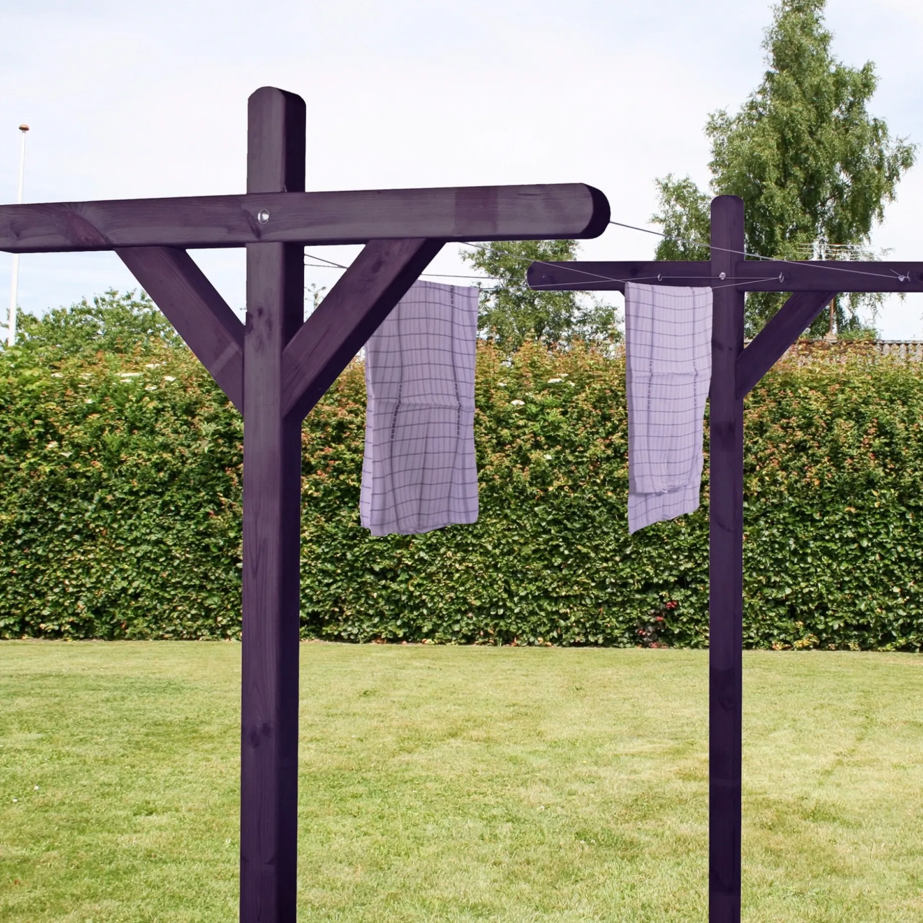 HORTUS 801-012PC TØRRESTATIV SORT TRÆ