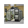 JULIANA COMPACT EKSKL. SOKKEL DRIVHUS 10 MM POLY ANTRACIT 8,2 M2