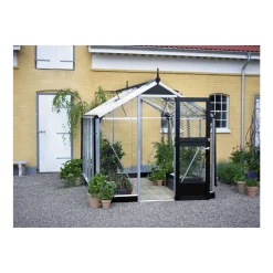 JULIANA COMPACT EKSKL. SOKKEL DRIVHUS 10 MM POLY ALUMINIUM 5 M²