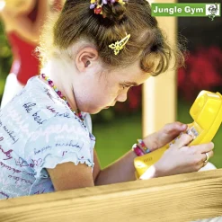 JUNGLE GYM LEGETELEFON GUL PLASTIK