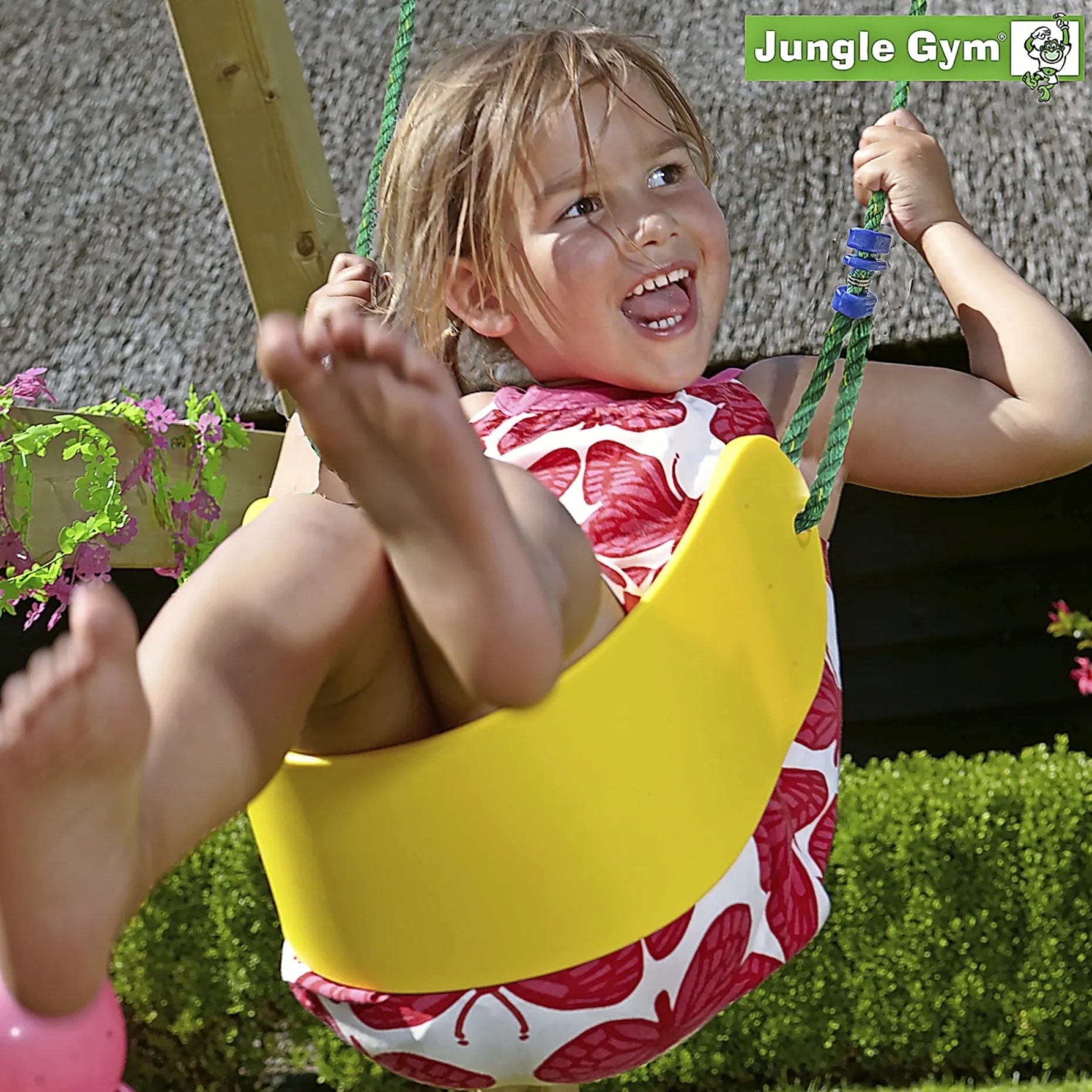 JUNGLE GYM SLING SWING GYNGE GUL