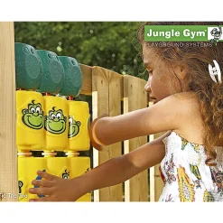 JUNGLE GYM TIC-TAC-TOE SPIL TIL LEGETÅRN FLERFARVET PLASTIK