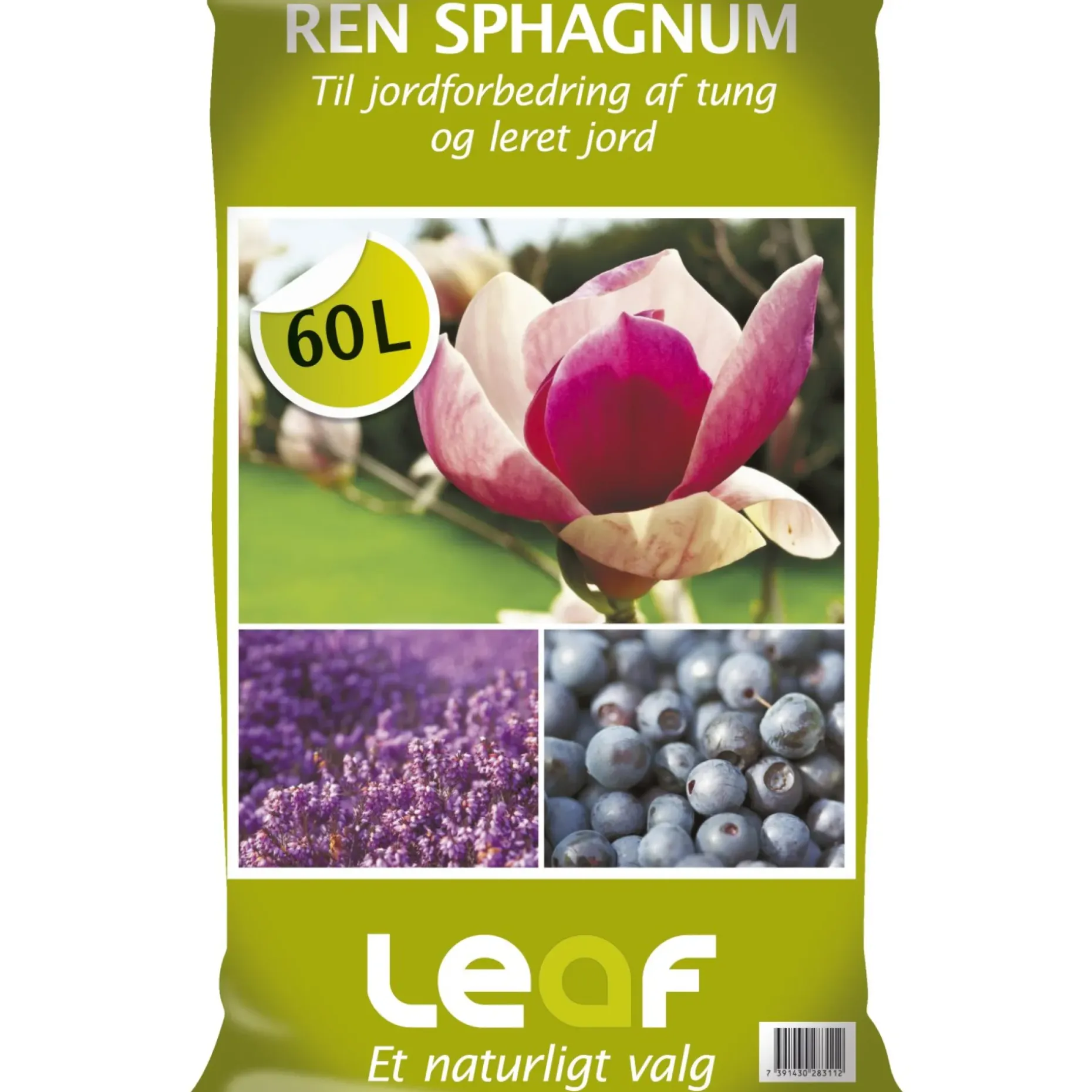 LEAF SPAGHNUM 60 L