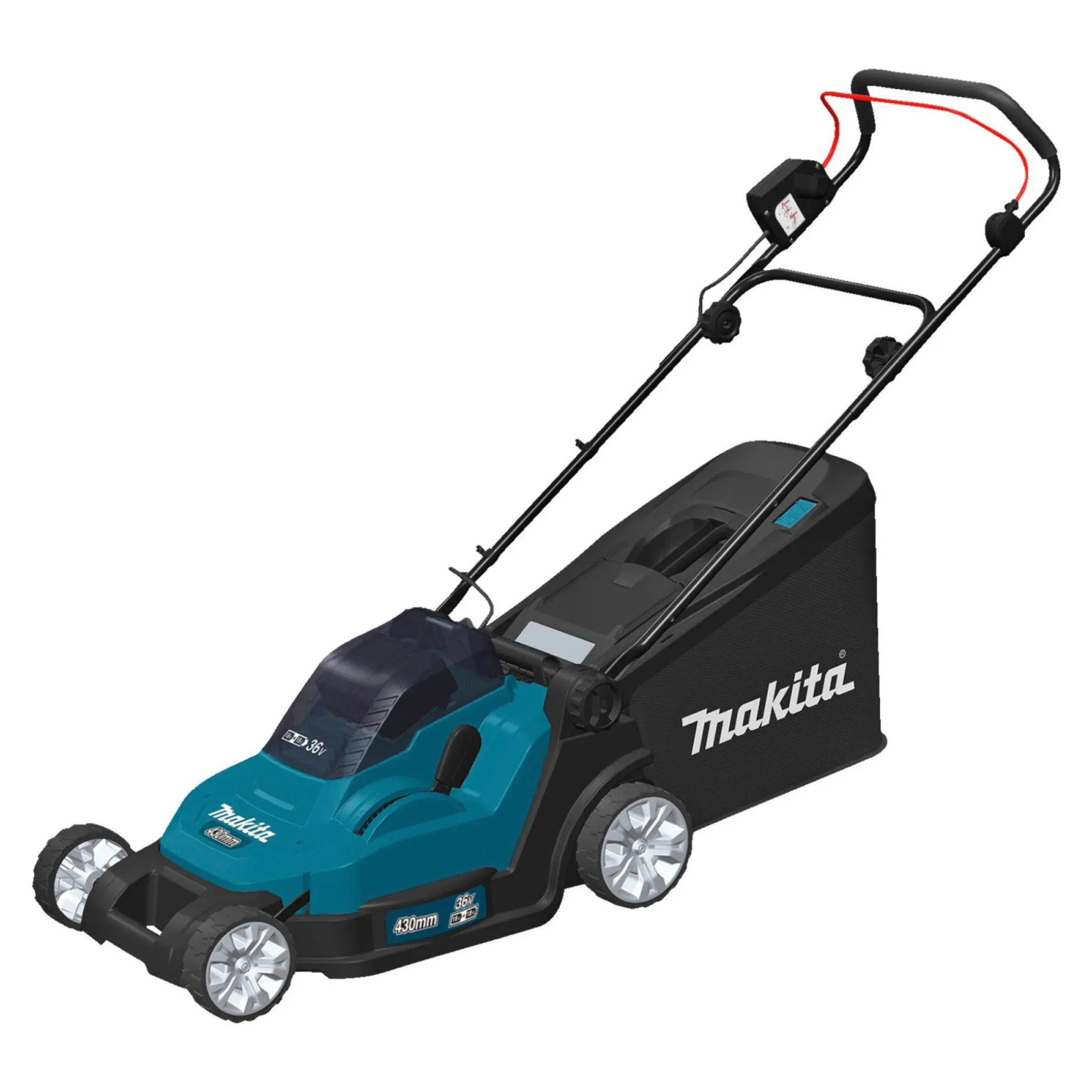 MAKITA DLM432Z PLÆNEKLIPPER AKKU 2X18V UDEN BATTERI OG LADER