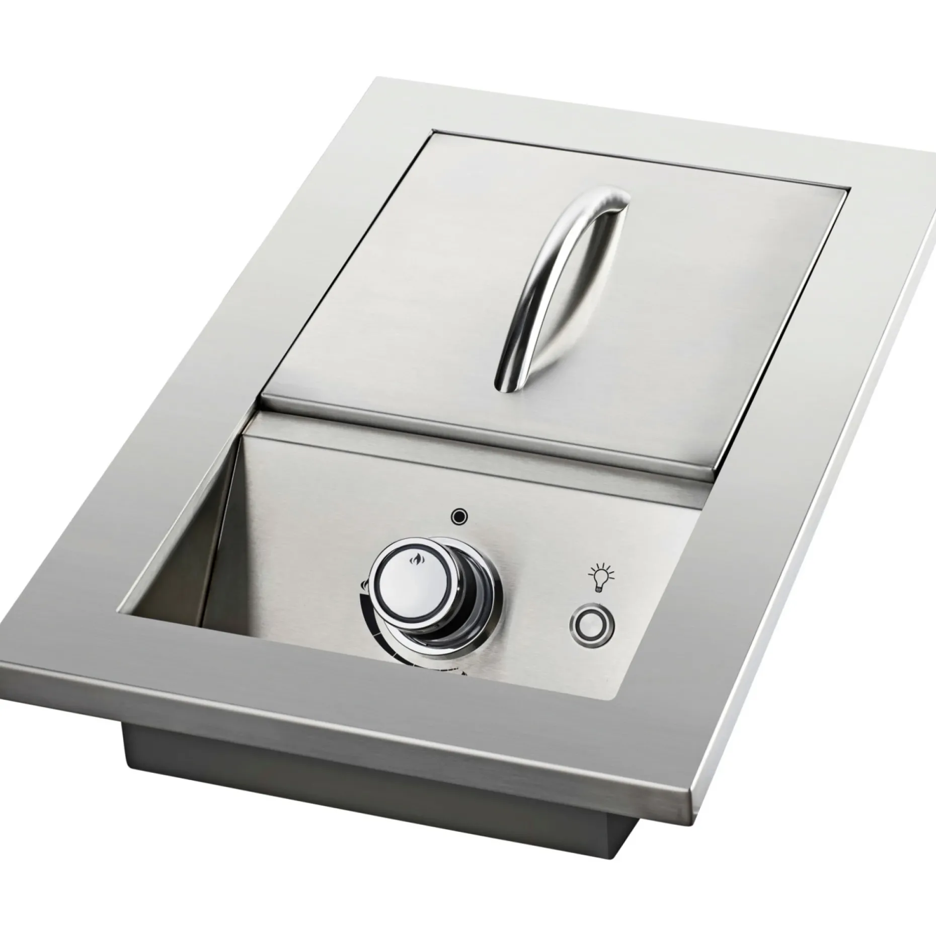 NAPOLEON BUILT-IN 700 SERIE 10" SIDEBRÆNDER INDBYGNINGSGRILL SØLV