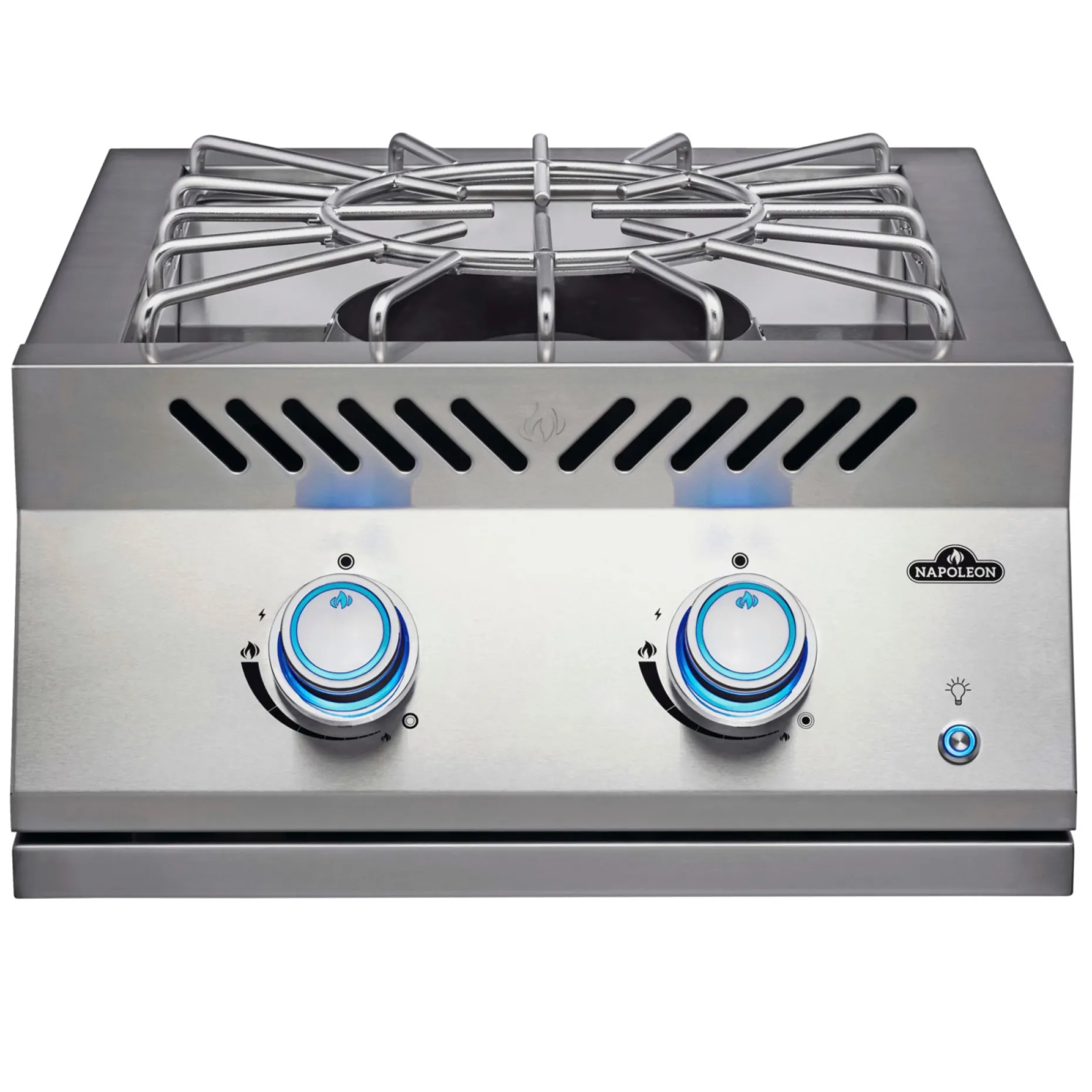 NAPOLEON BUILT-IN 700 SERIE 18" SIDEBRÆNDER INDBYGNINGSGRILL SØLV