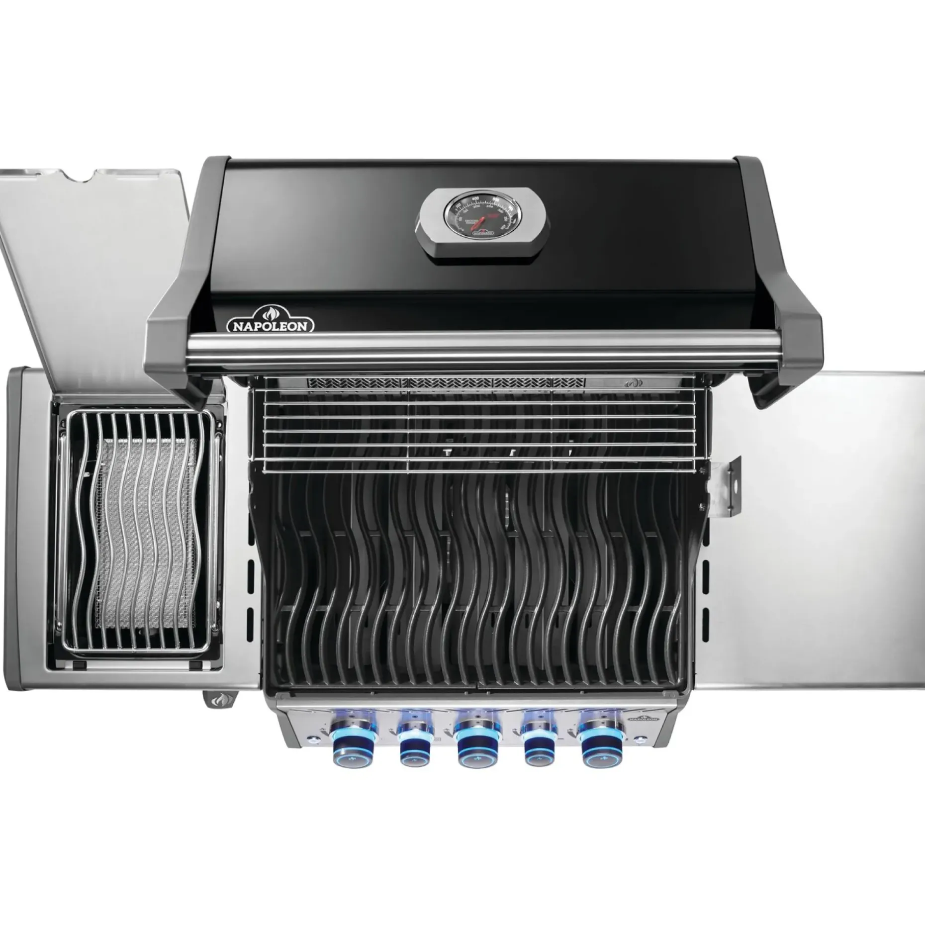 NAPOLEON ROGUE PRO-S 425 GASGRILL SORT/RUSTFRIT STÅL