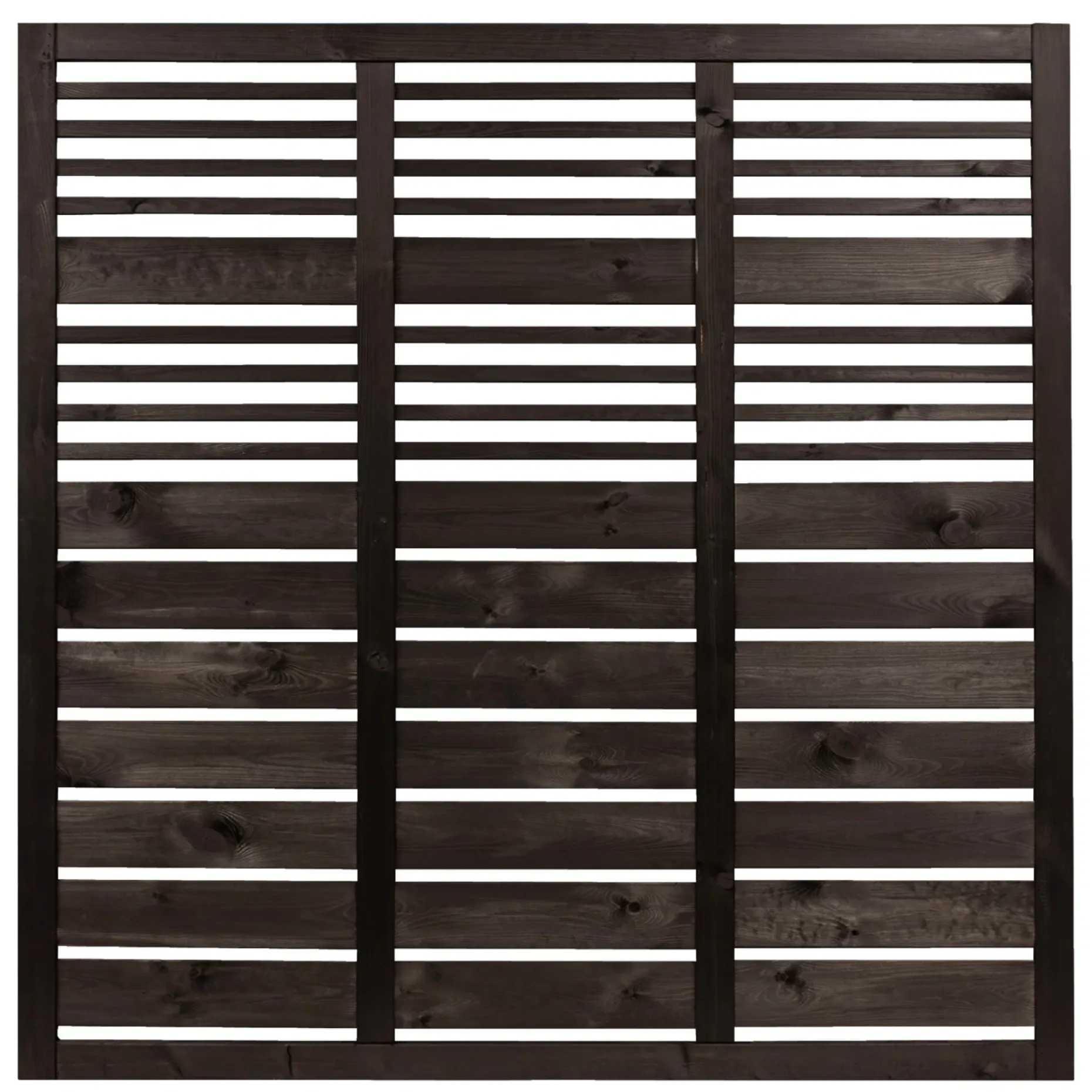 NORDIC FENCE LINEAR HEGN TRYKIMPRÆGNERET SORT 3.50 X 180 CM