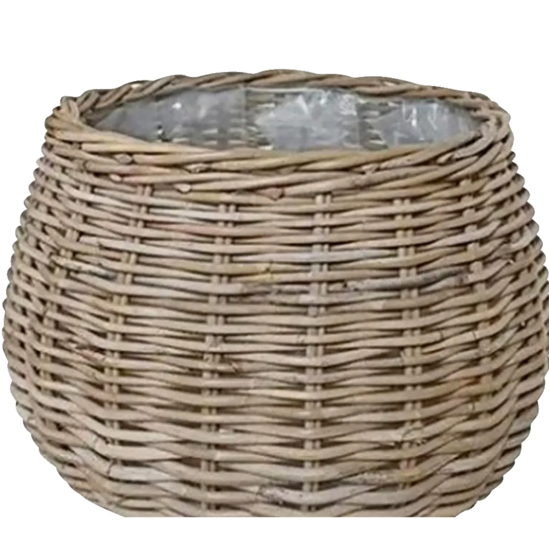 OUTRIUM INDO SÆT Á 2 STK. HAVEKRUKKE KUBO RATTAN NATUR 29X58X43