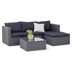 OUTRIUM JAMAICA SOFASÆT SORT