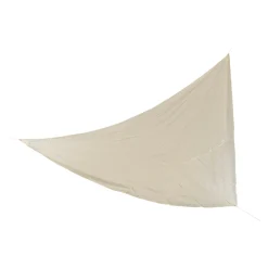 OUTRIUM LARISA TREKANTET SOLSEJL ELFENBEN 3,6X3,6X3,6 M