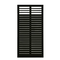 PLUS DECORA HEGN FUNGICIDBEHANDLET & GRUNDMALET 2 GANGE SORT 90 X 180 CM