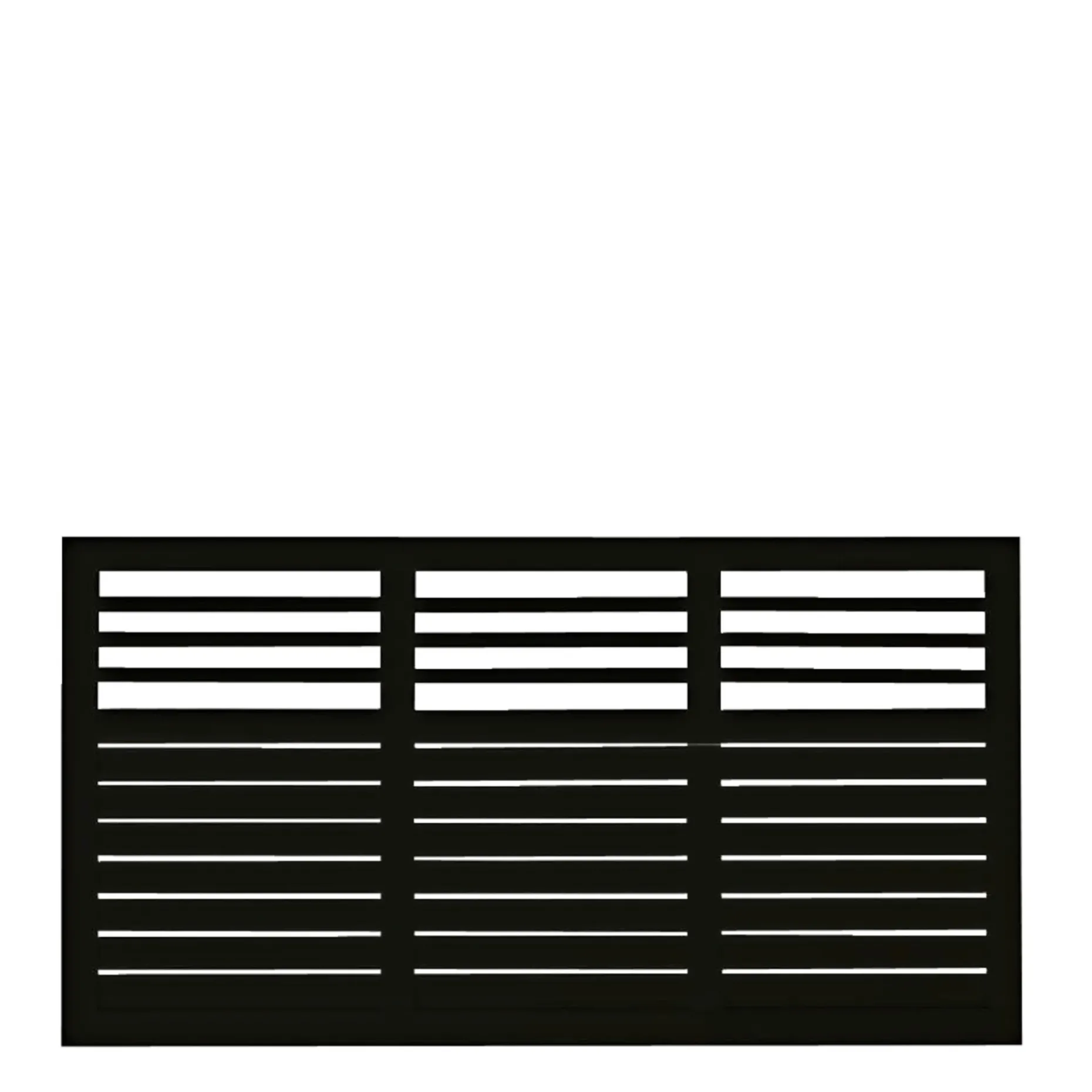 PLUS DECORA HEGN FUNGICIDBEHANDLET & GRUNDMALET 2 GANGE SORT 180 X 95 CM