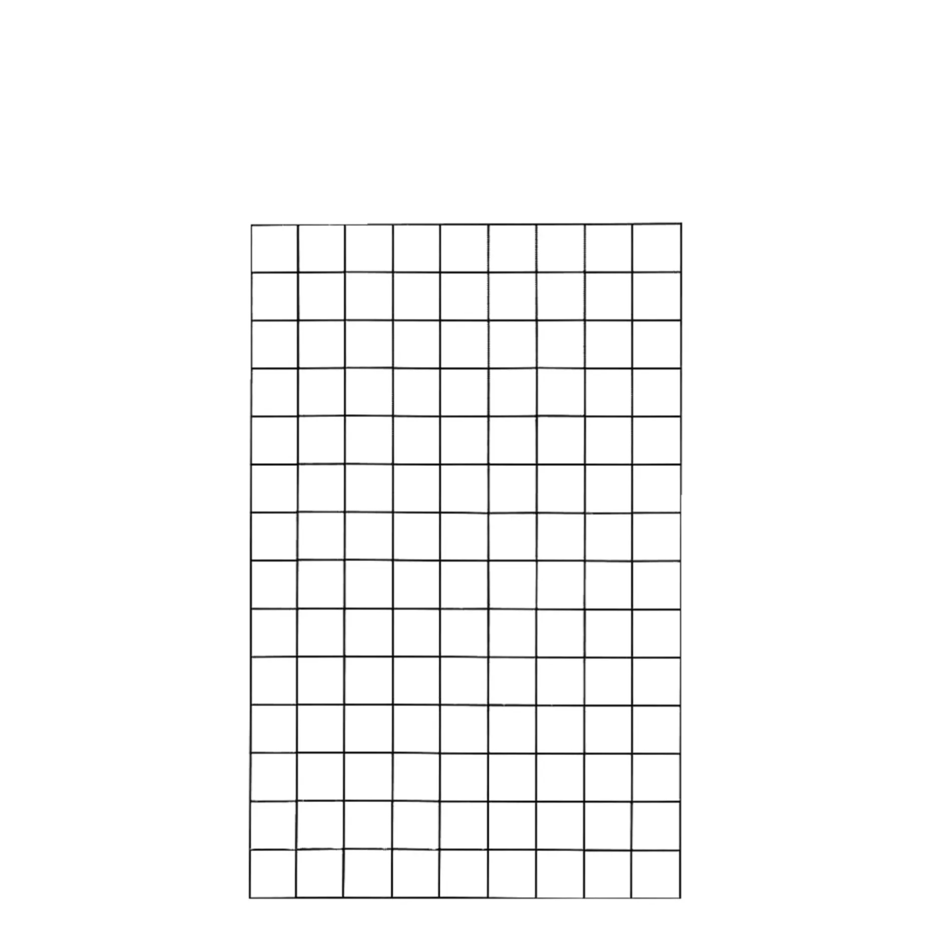 PLUS ESPALIER STÅL SORT 90 X 140 CM