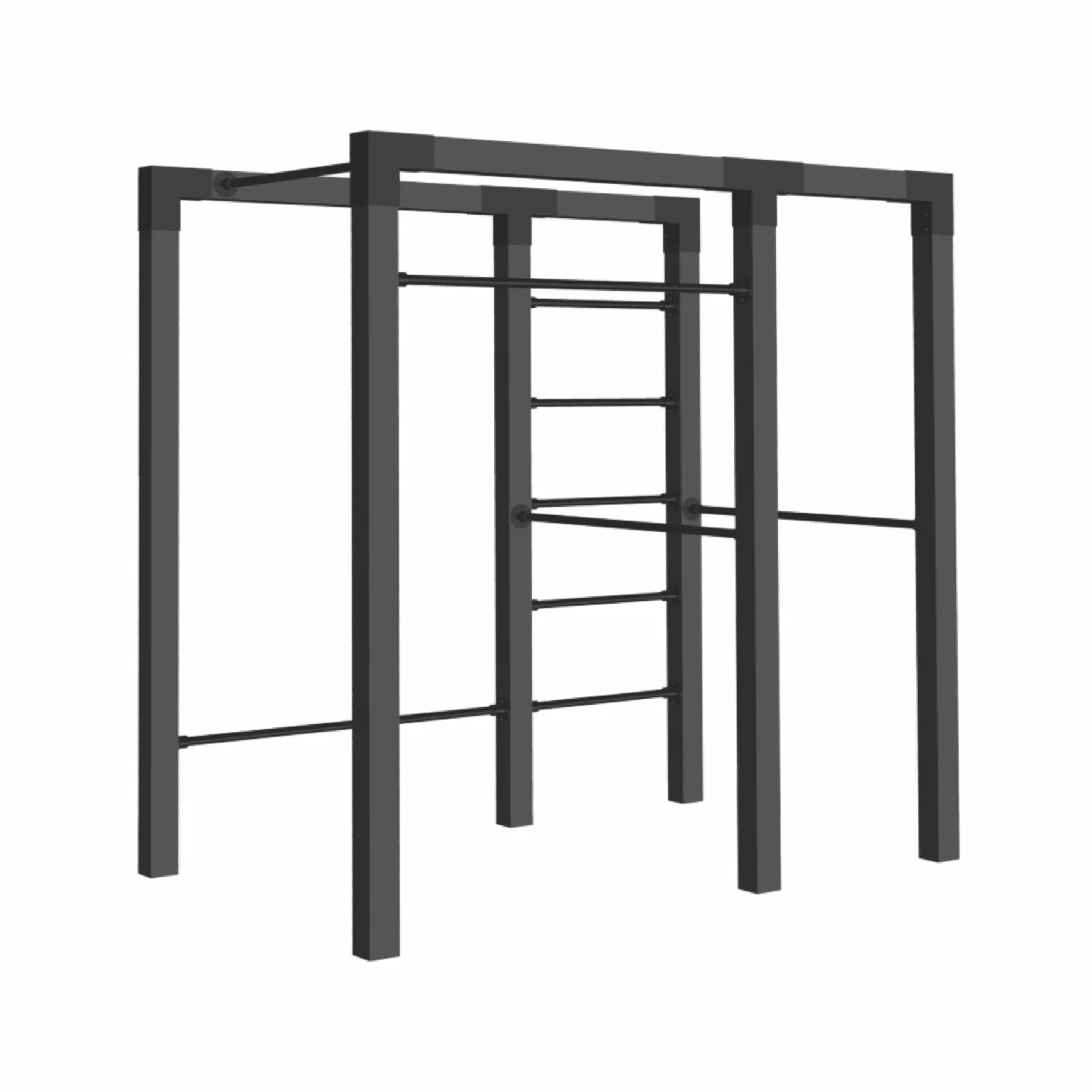 PLUS FITNESSSTATIV 220 X 138 X 210 CM SORT
