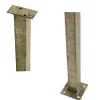 PLUS STÅLSTOLPE VARMGALVANISERET STÅL 4.50 X 4.50 X 103.30 CM