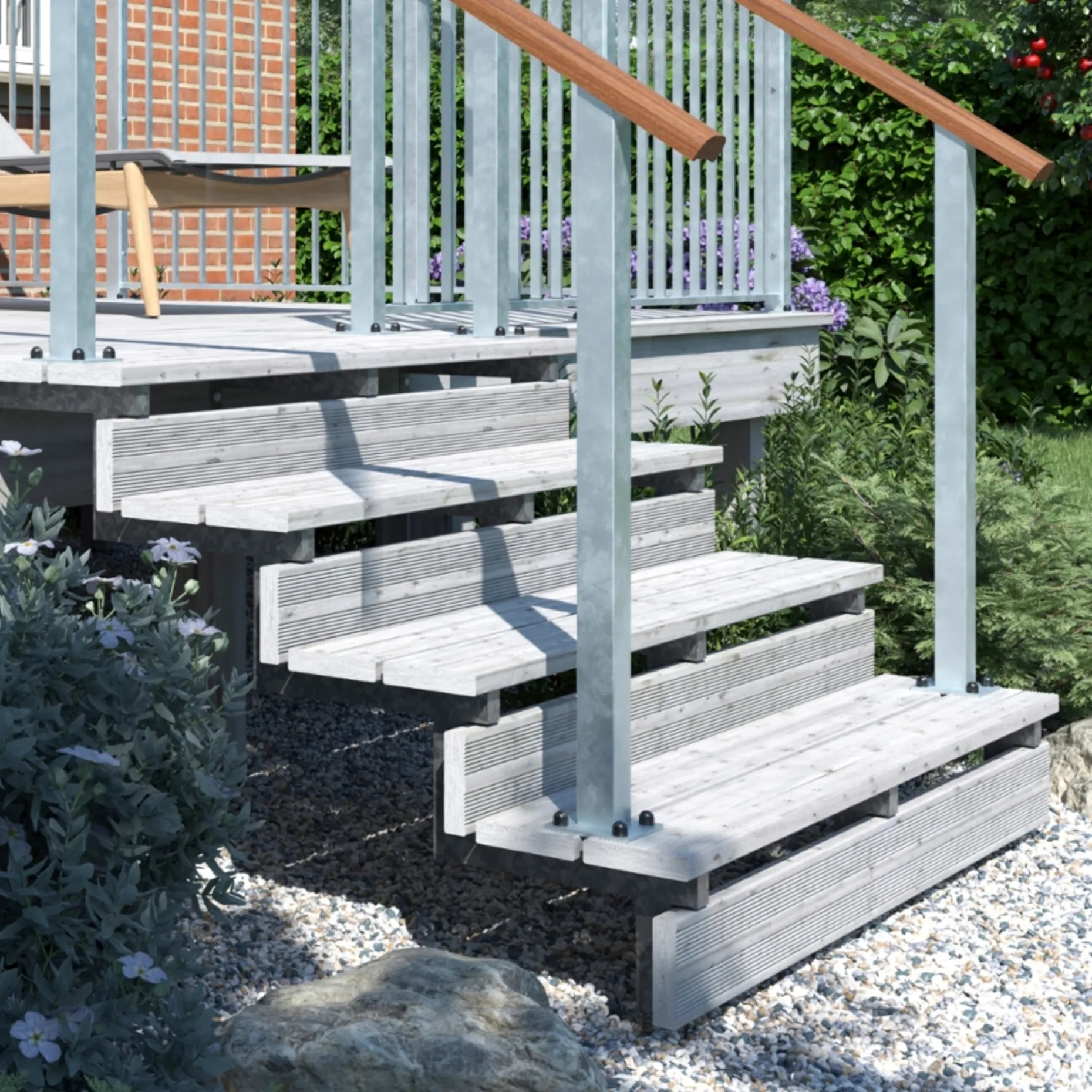 PLUS STOLPE VARMGALVANISERET STÅL 4.50 X 4.50 X 87.10 CM