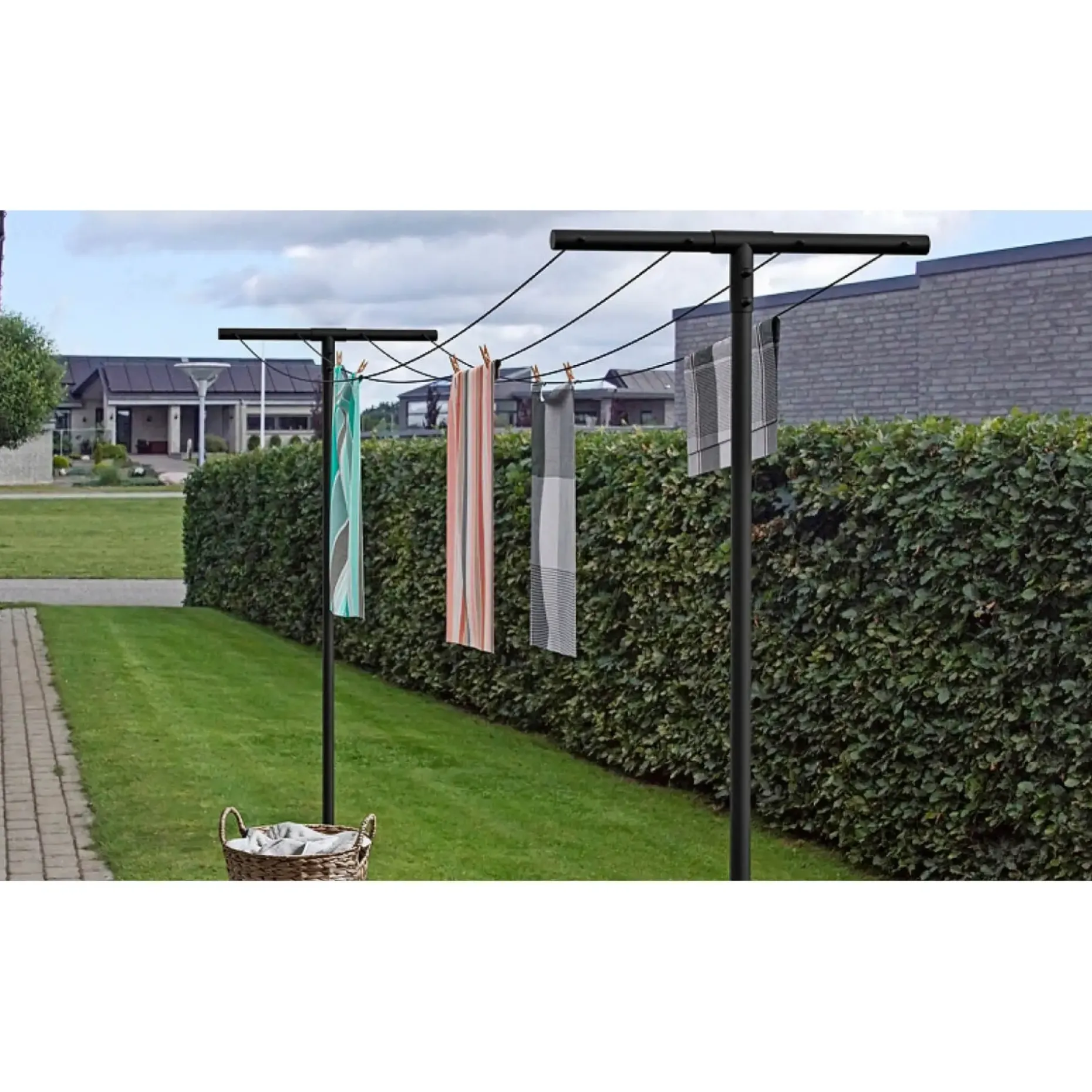 PLUS TØRRESTATIV SORT STÅL