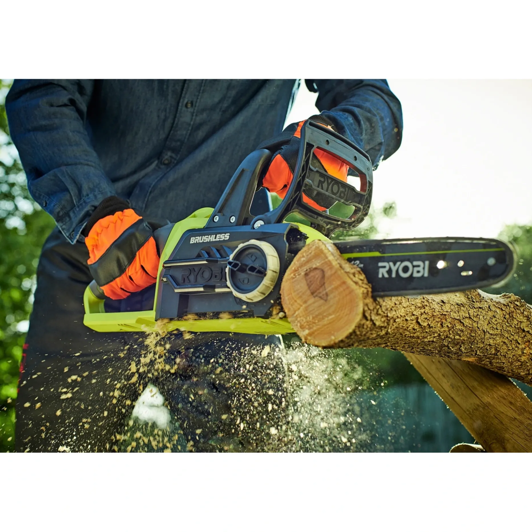 RYOBI ONE+ RCS1830-140B KÆDESAV AKKU 30 CM MED BATTERI OG LADER