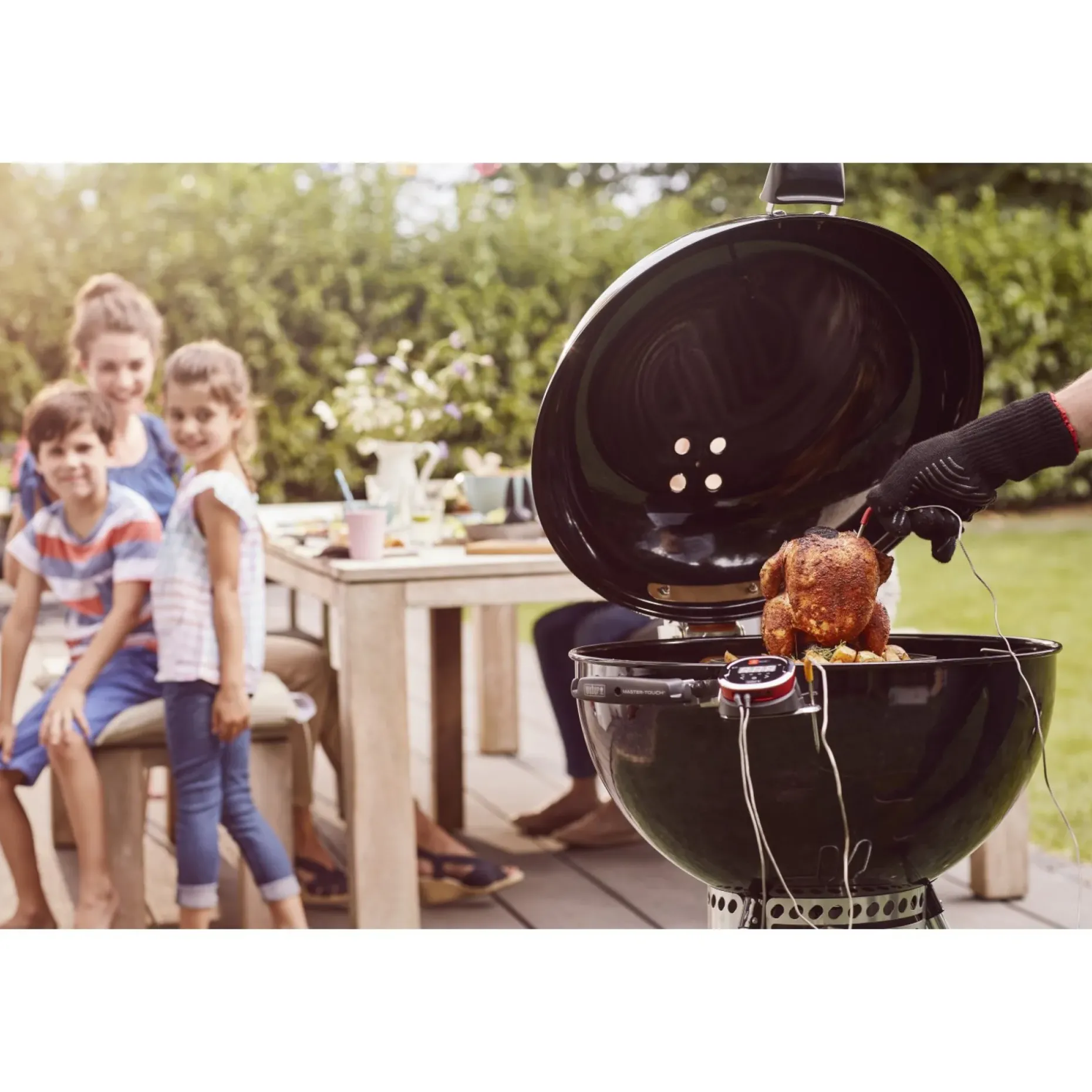 WEBER MASTER-TOUCH PREMIUM GBS E-5770 - Ø 57 CM KULGRILL SORT