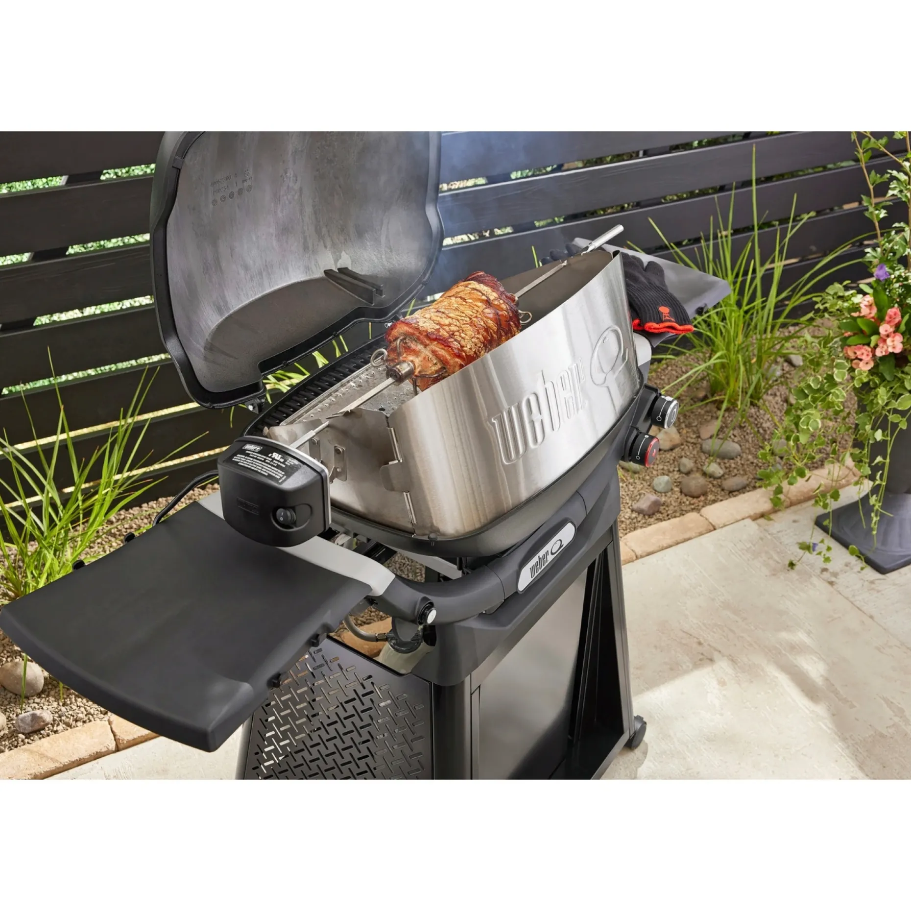WEBER Q3200N+ ROTISSERI