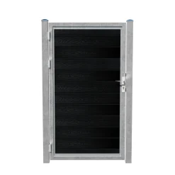WIMEX GLYNGØRE LÅGE SORT 101.30 X 184.50 CM
