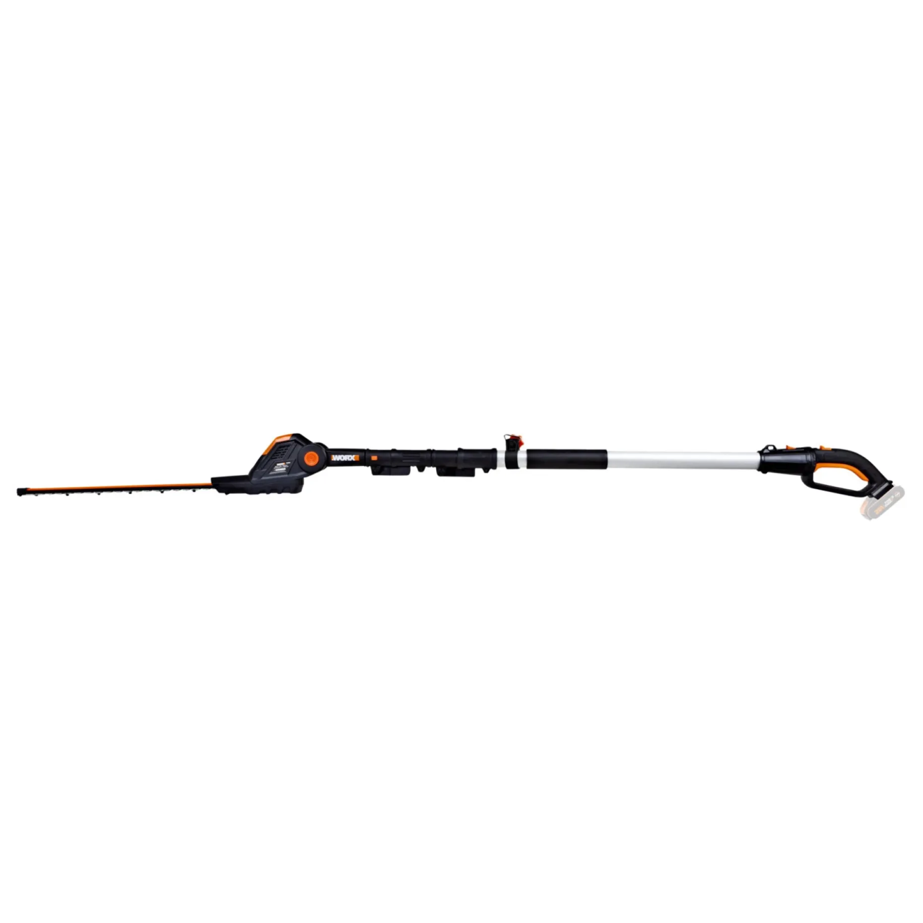 WORX POWERSHARE WG252E.9 HÆKKEKLIPPER TELESKOPSKAFT 45 CM UDEN BATTERI OG LADER