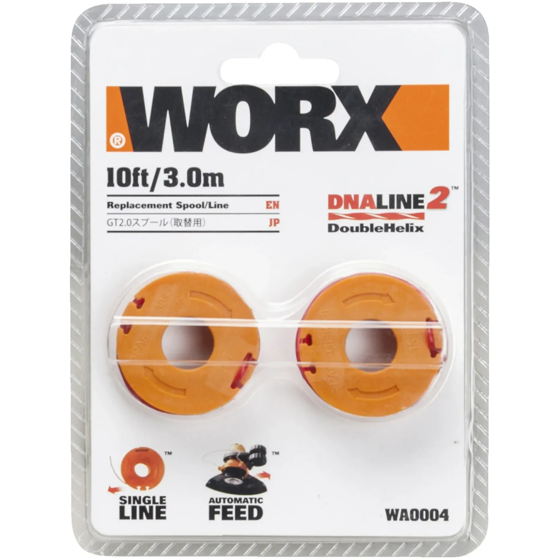 WORX WA0004.1 TRIMMERHOVED